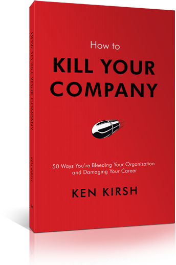 How to Kill Your Company Book Logo